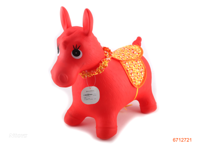 INFLATABLE HORSE（RED COLOR)