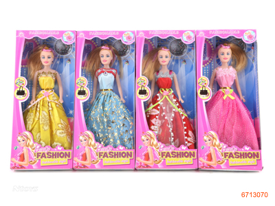 11'' FASHION DOLL.4ASTD