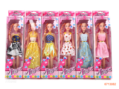 11''FASHION DOLL.6ASTD