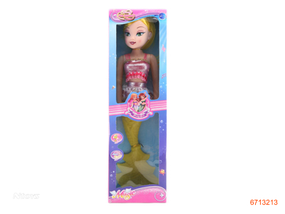 24''FASHION DOLL W/LIGHT/MUSIC.3COLOUR