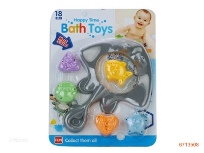 BATH TOYS.5COLOUR