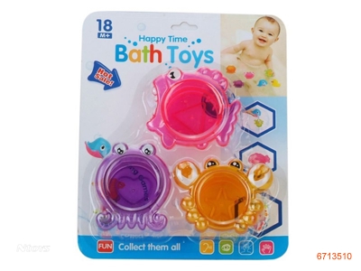 BATH TOYS.3COLOUR