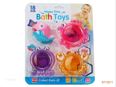 BATH TOYS.3COLOUR