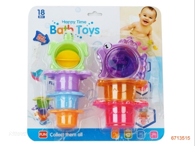 BATH TOYS.6COLOUR