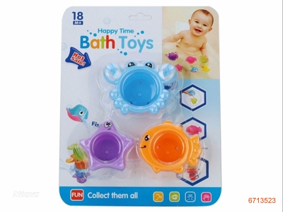 BATH TOYS.4COLOUR