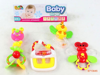 BABY RATTLE.4PCS