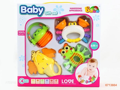 BABY RATTLE.4PCS