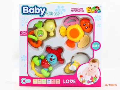 BABY RATTLE.4PCS