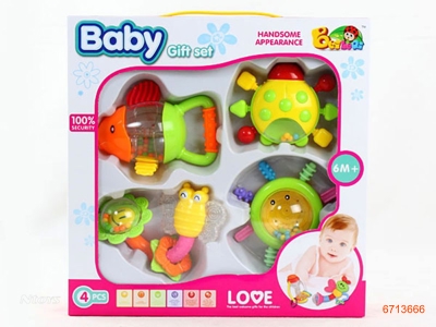 BABY RATTLE.4PCS