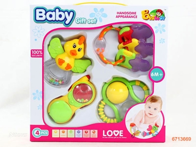 BABY RATTLE.4PCS