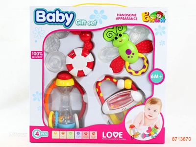 BABY RATTLE.4PCS