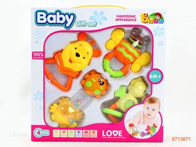 BABY RATTLE.4PCS