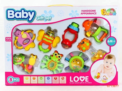 BABY RATTLE.8PCS