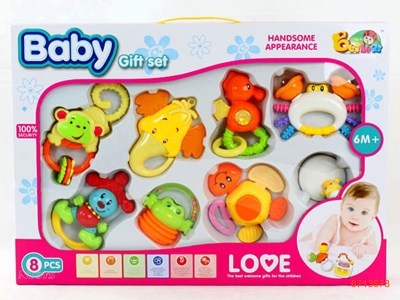 BABY RATTLE.8PCS