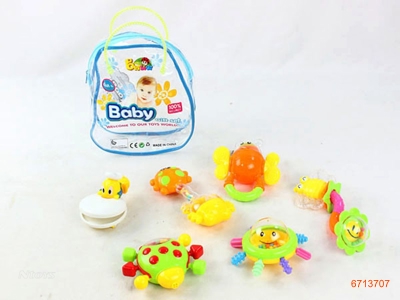 BABY RATTLE.6PCS