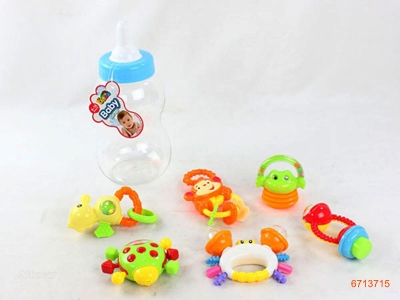 BABY RATTLE.6PCS