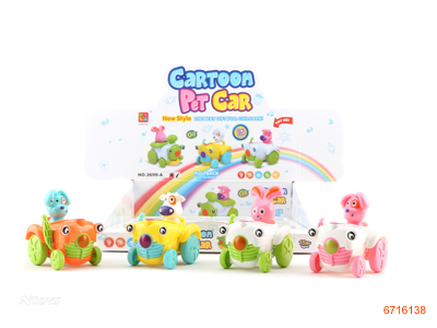 P/B CARTOON CAR.3ASTD.4COLOUR.12PCS/BOX