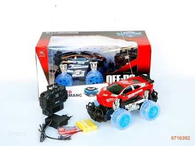 1;18 4CHANNEL R/C CARW/LIGHT/CHARGER/3.6V BATTERIES IN CAR & 2*AA BATTERIES IN CONTROLLER 2COLOUR