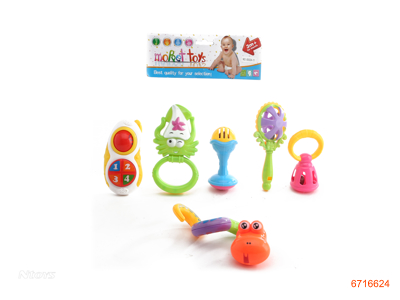 BABY RATTLE 6PCS