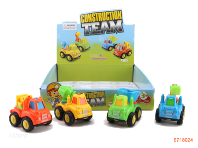 F/P CONSTRUCTION ENGINE 12PCS/BOX 4ASTD