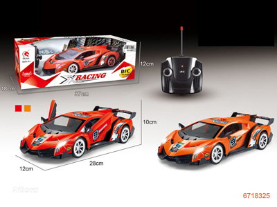 1:16 4 CHANNEL R/C CAR W/LIGHT/4.8V BATTERIES,W/O 2AA BATTERIES IN CONTROLLER 2COLOUR
