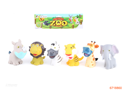 ANIMAL SET 2PCS 3ASTD