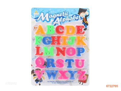 3CM LETTER W/10PCS NO.