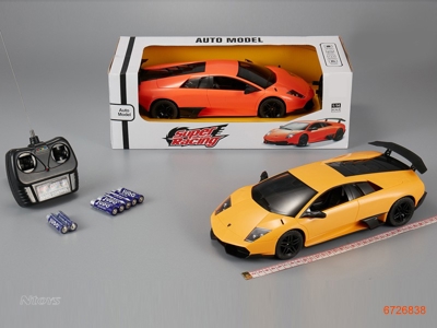 1:14 4 CHANNEL R/C CAR，W/O 5AA BATTERIES IN CAR,2AA BATTERIES IN CONTROLLER，2COLOURS
