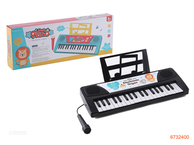 37KEY ELECTRIC KEYBOARD,W/MICROPHONE/USB CABLE,W/O 4*AA BATTERIES 3 COLOURS