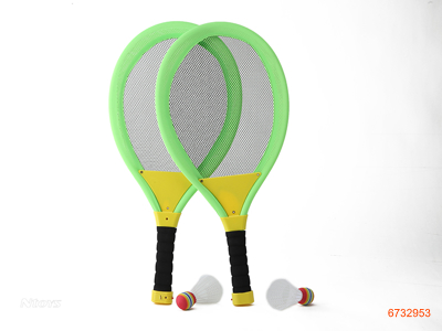 BADMINTON W/2PCS BALLS/LIGHT/2*3AG13 BATTERIES