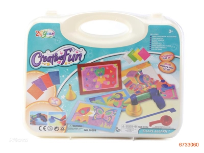 COLORED SAND ART SET