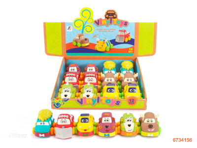 FREE WHEEL CAR 12PCS/DISPLAY BOX 6ASTD