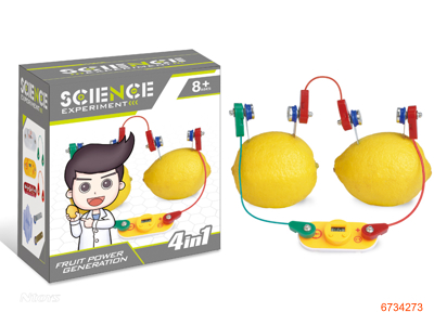 B/O FRUIT ELECTRIC SET, W/O BATTERIES