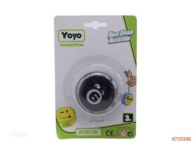 YOYO W/LIGHT/2*AG3 BATTERIES 6ASTD