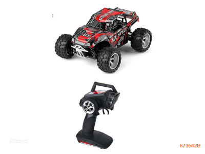 2.4G 1:18 4CHANNELS R/C CAR,W/6.4V BATTERERIES IN CAR/USB,W/O 4AA IN CONTROLLER,2COLORS