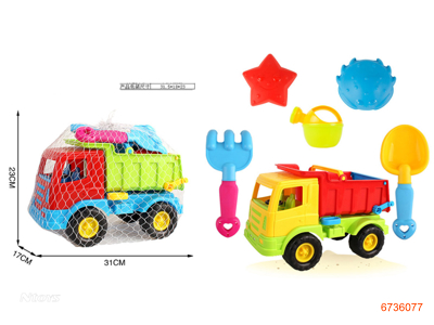 BEACH TOYS.6PCS