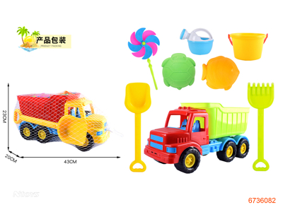 BEACH TOYS 8PCS