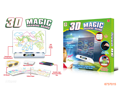 3D DRAWING BOARD SET W/O 3*AA BATTERIES