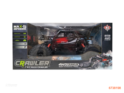 2.4G 1:10 R/C CAR W/9.6V BATTERIES IN CAR/USB.W/O 2*AA BATTERIES IN CONTROLLER