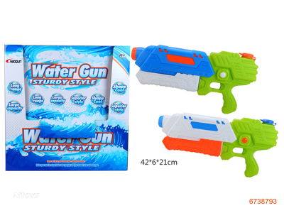 WATER GUN 18PCS/DISPLAY BOX 2COLORS