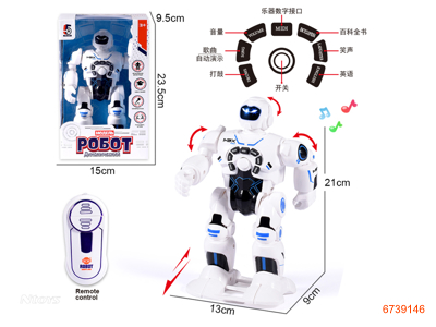 R/C ROBOT W/O 3*AAA BATTERIES IN BODY W/IC W/O 2*AAA BATTERIES IN CONTROLLER