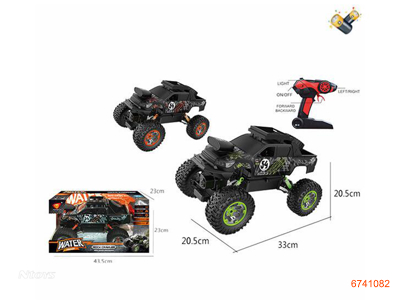 2.4G 1:12 R/C CAR W/6V BATTERIES IN CAR/USB W/O 2AA BATTERIES IN CONTROLLER