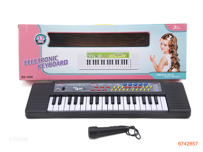 37 KEY ELECTRIC KEYBOARD W/MICROPHONE/USB W/O 3AA BATTERIES