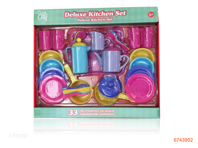 KITCHEN SET 33PCS