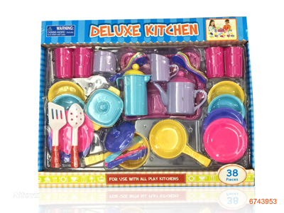 KITCHEN SET 38PCS