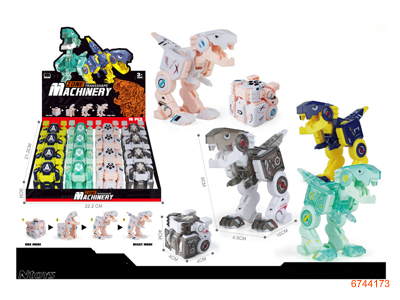 TRANSFORMER 16PCS/DISPLAY BOX 4COLORS