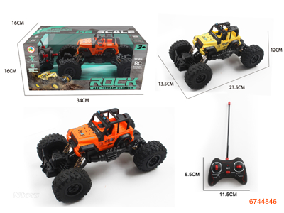 4CHANNELS R/C CAR W/LIGHT W/O 3*AA BATTERIES INCAR W/O 2*AA BATTERIES IN CONTROLLER 2COLORS