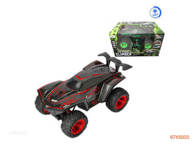 2.4G 4CHANNELS R/C CAR W/LIGHT/SPRAY,W/7.2V BATTERY PACK IN CAR/USB, W/O 2*AA BATTERIES IN CONTROLLER,2COLOURS