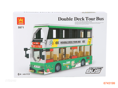 DOUBLE DECK TOUR BLOCK 456PCS