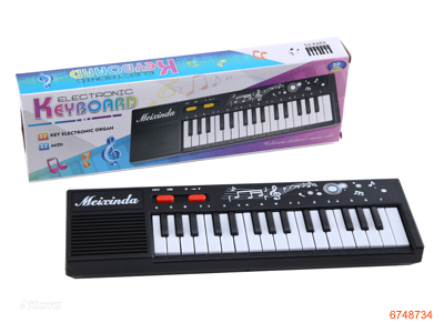 32 KEYS ELECTRIC KEYBOARD W/IC/MUSIC W/O 2*AA BATTERIES